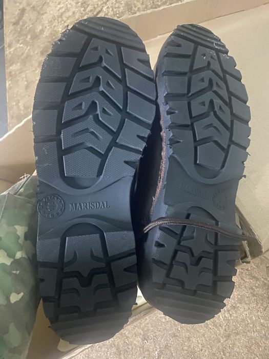 Bocanci piele combat