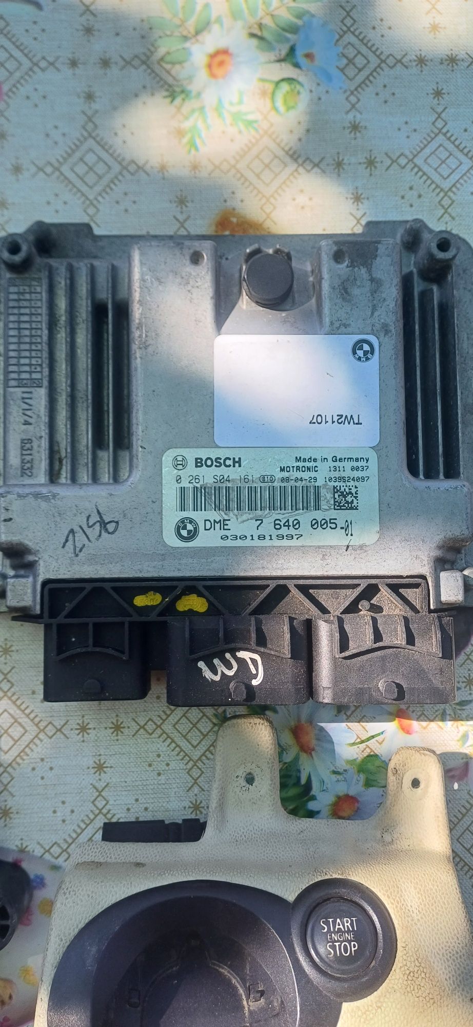 Mini cooper r56 n12b16 Ecu. Dme.Cas. module 7 640 005