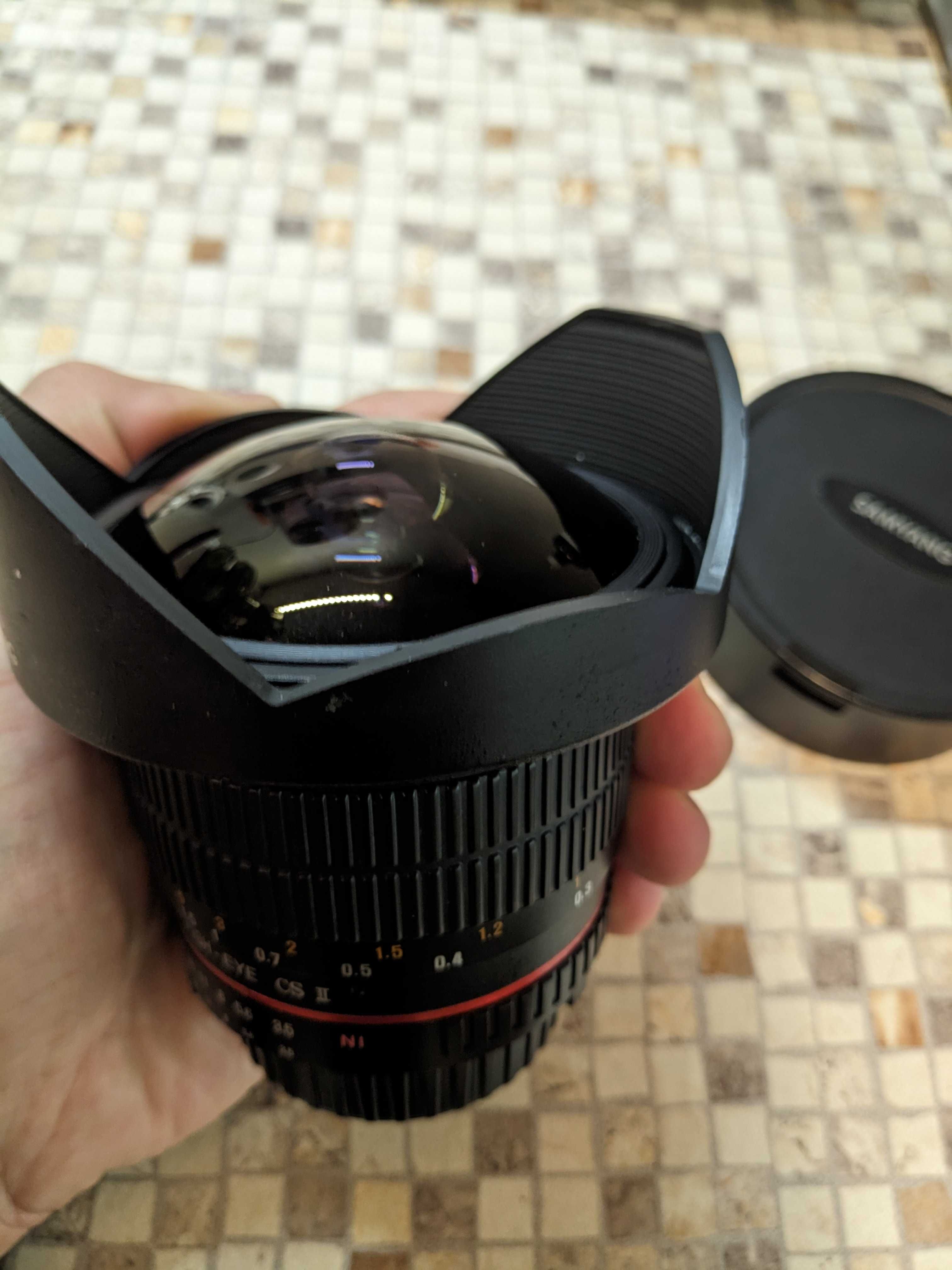 Обектив Samyang 8mm F3.5 UMC Fish-Eye CS II за Nikon