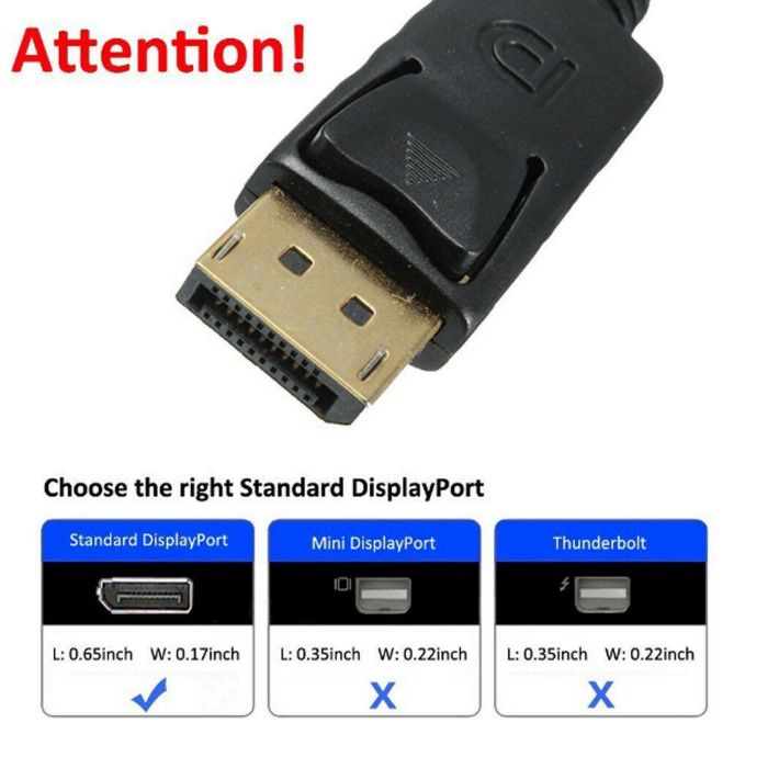 Conector DP la VGA, display monitor, HD TV, monitor. Nou