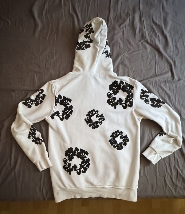 Denim Tears White Мъжки екип комплект горнище с долница