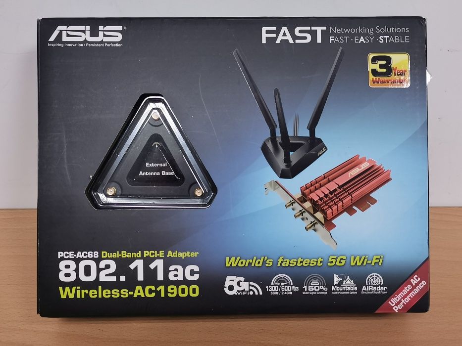 Asus PCE-AC68 Wi-Fi карта