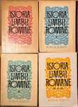Al. Rosetti, Istoria Limbii Române, completa (4 carti)