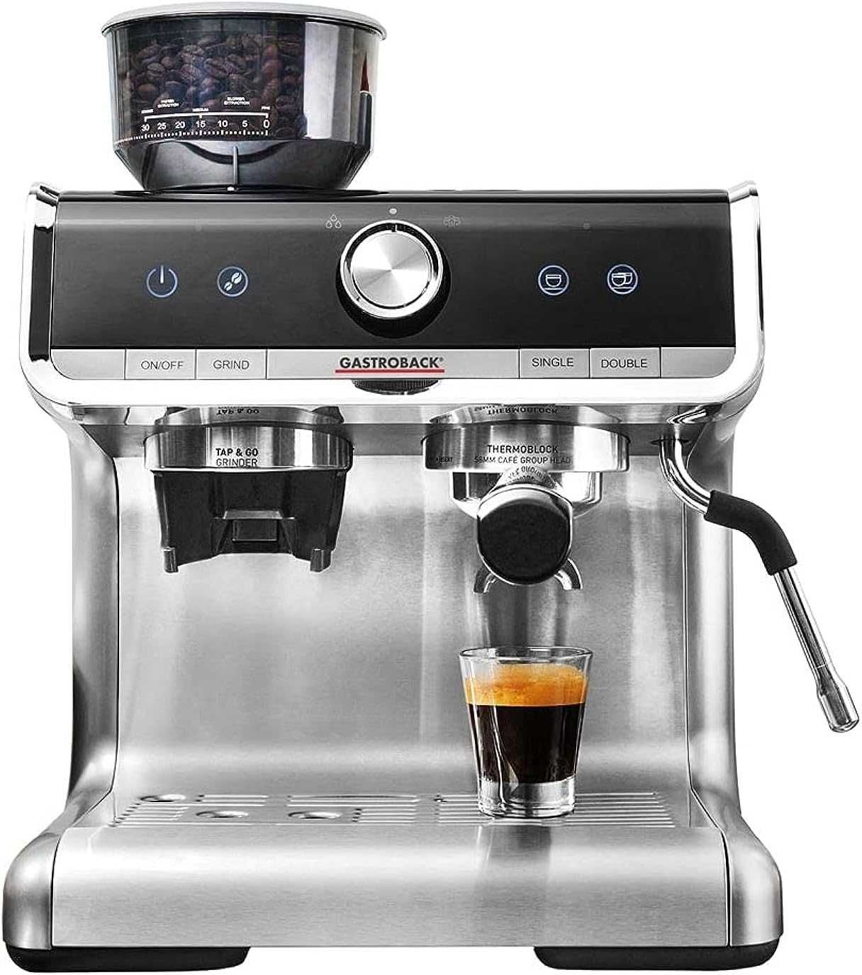 Еспресо машина с мелница Gastroback ESPRESSO BARISTA PRO 42616, НОВО