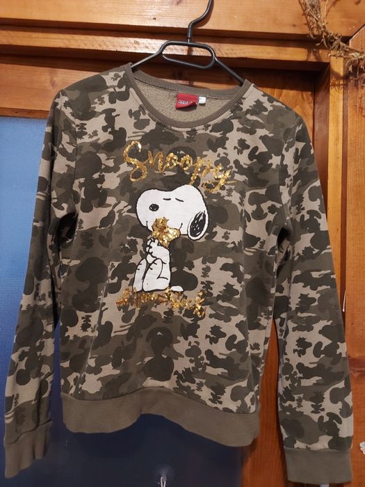 Bluză copii SNOOPY 8-10 ani groasă