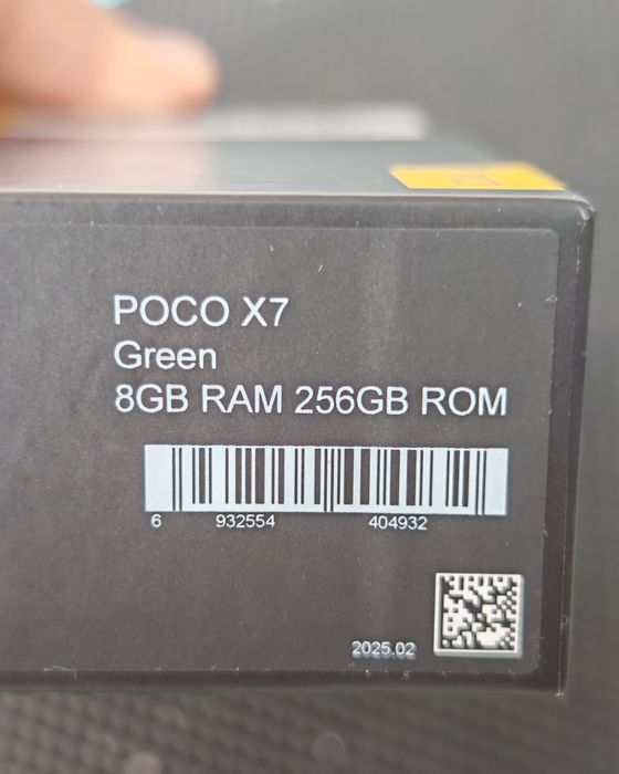 Poco X7, 8/256 GB, Nou, Garanție