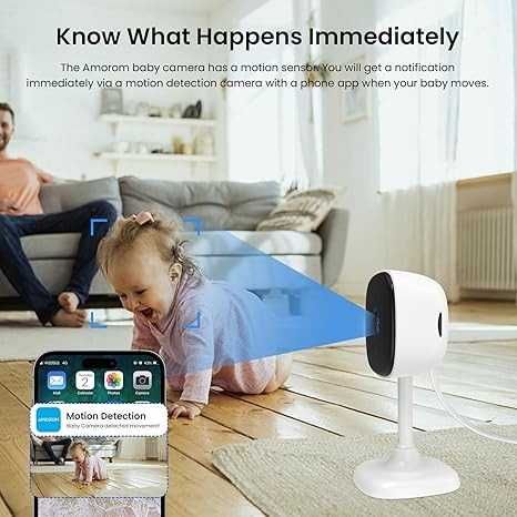 Set 2x camere supraveghere AI smart pentru interior