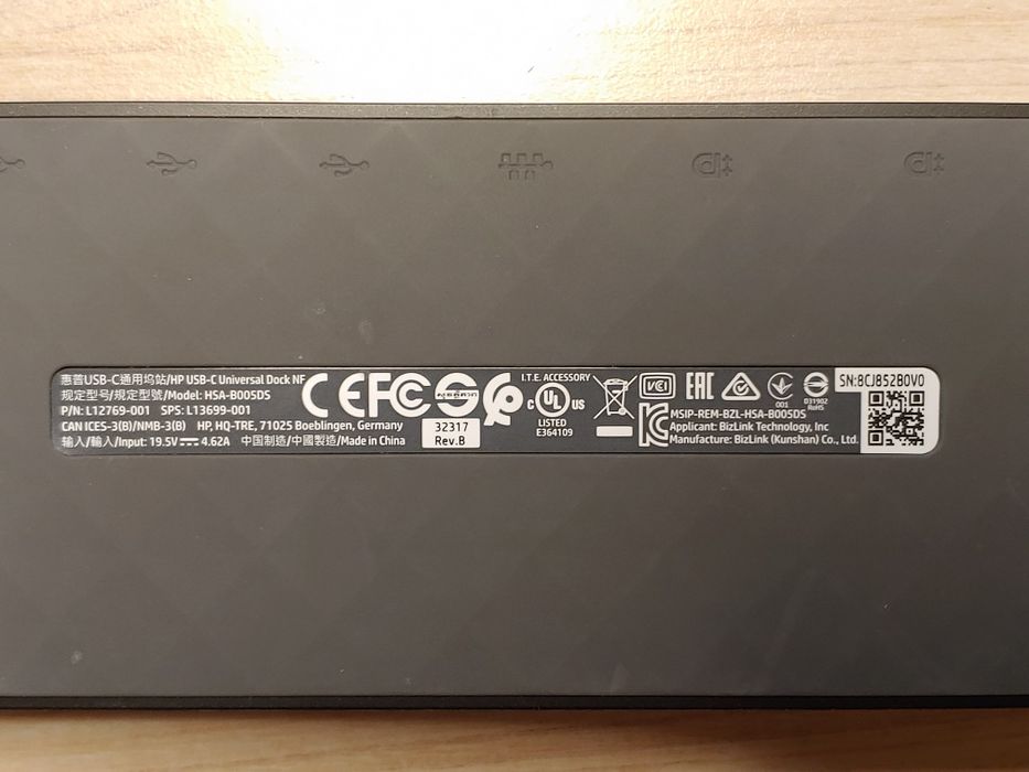 Докинг станция HP USB-C Universal dock NF