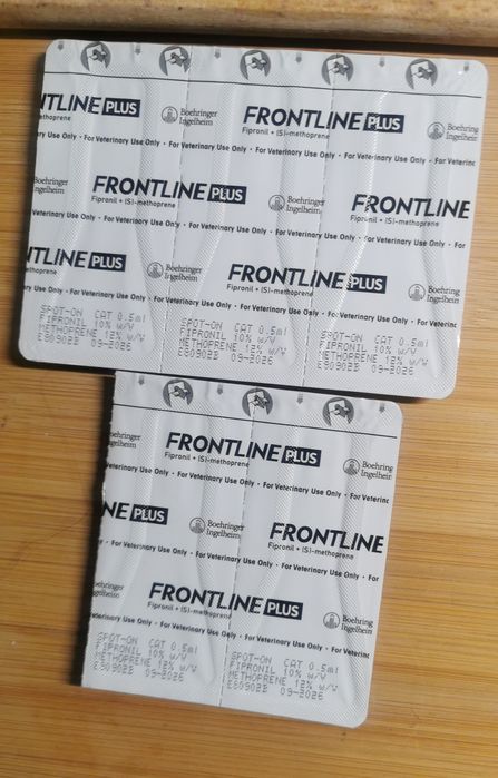 Frontline PLUS –  за котки против бълхи кърлежи фронтлайн паразити
