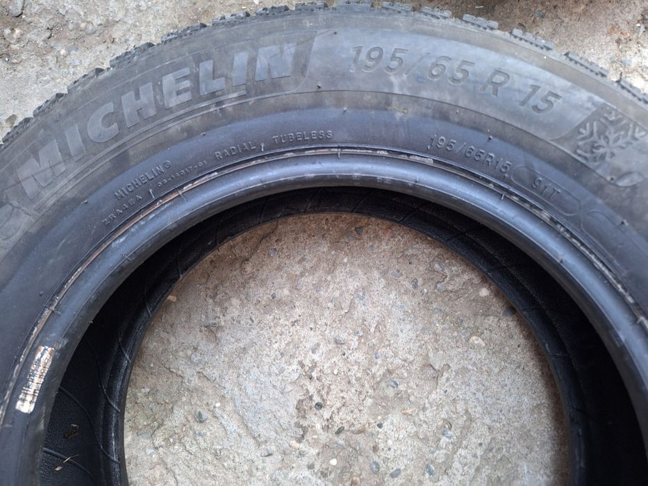 Michelin 195 65 15-anvelope iarna-2 buc
