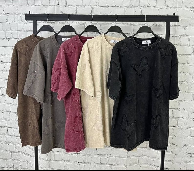 Футболка новая, оверсайз, варёнка