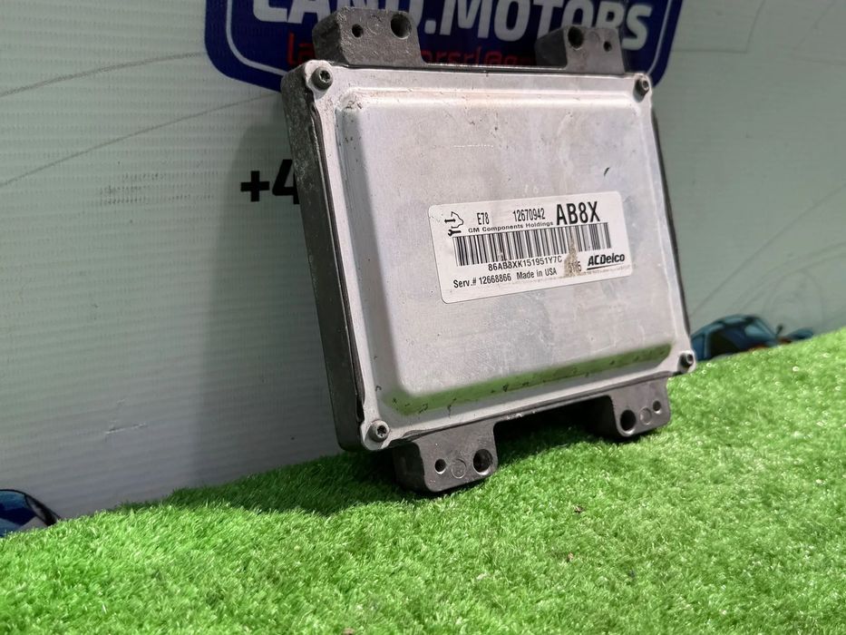 CALCULATOR MOTOR ECU OPEL CORSA E 2015 1.4 TURBO BENZINA COD OEM 12670942 12668866 2012-2019