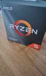 Процесор AMD Ryzen 5 3600,6 ядра-12нишки, с кут. и оригинал. охладител