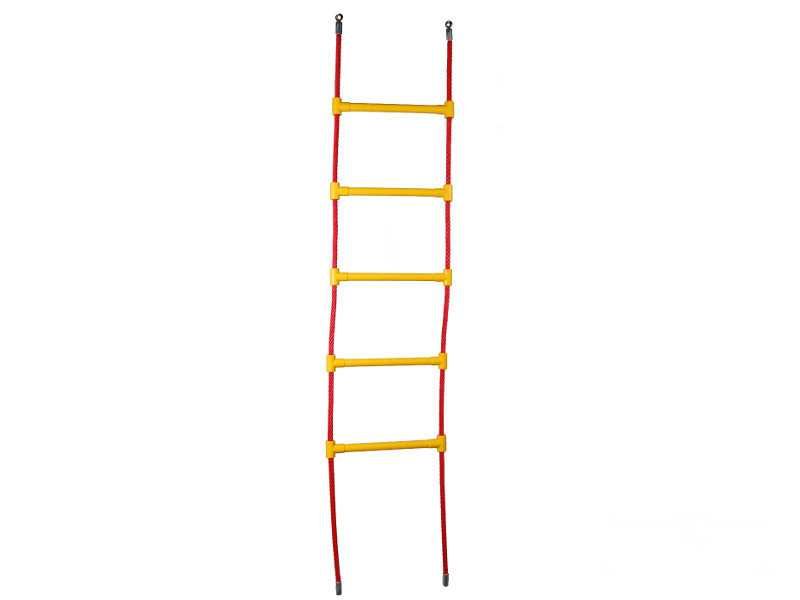 Въжена стълба за катерене с пет стъпъла АС3050 1.80 Х 30 см.