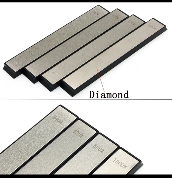Диамантено точило плочки ножове камъни комплект за заточване