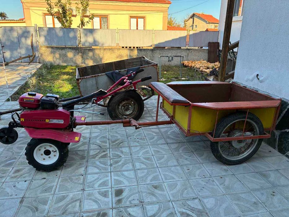 Мотофреза и ремърке