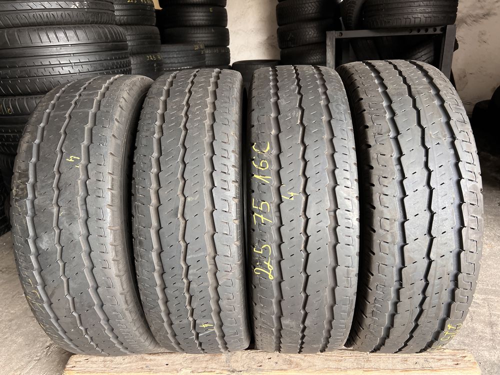 4 anvelope vara 225/75/16 C , Continental , 6.5 mm