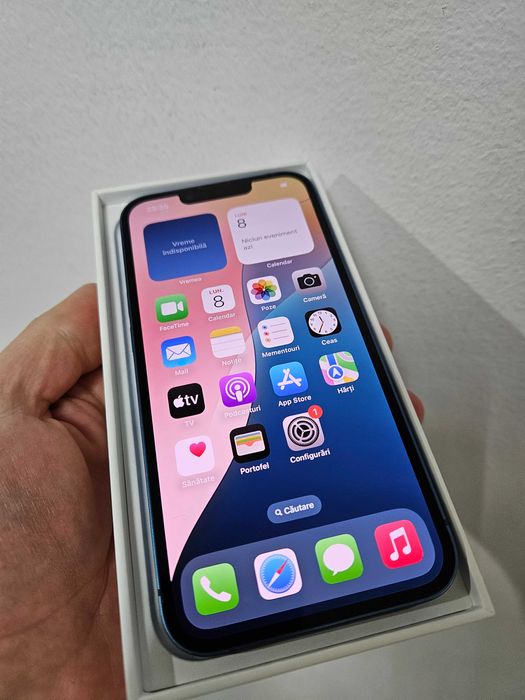 Iphone 13 128 Gb impecabil la cutie.