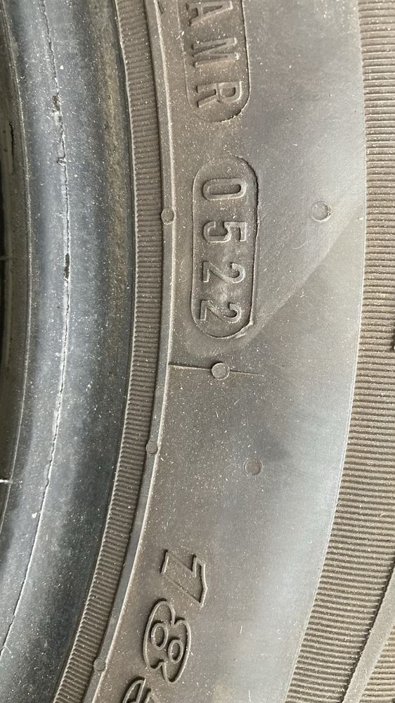 Летни гуми Nexen 185/65/15 dot 0522 с железни джанти Датчия
