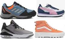 Puma 38.5 н., Adidas 38 2/3 н.,Vans 38.5 н.,Nike Jordan Max Aura 39 н.