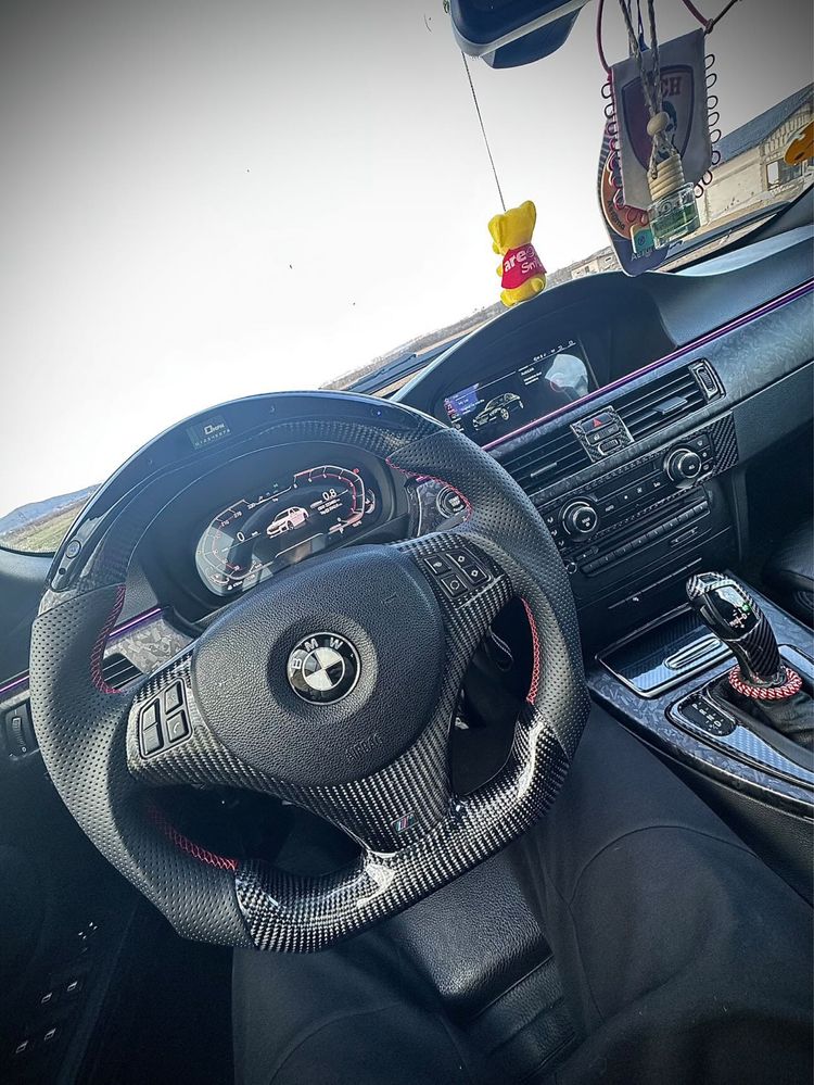 Volane BMW Seria E Personalizate – Carbon / Alcantara / Piele