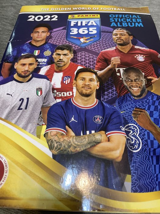 Наклейки panini fifa 365 за 2022 год