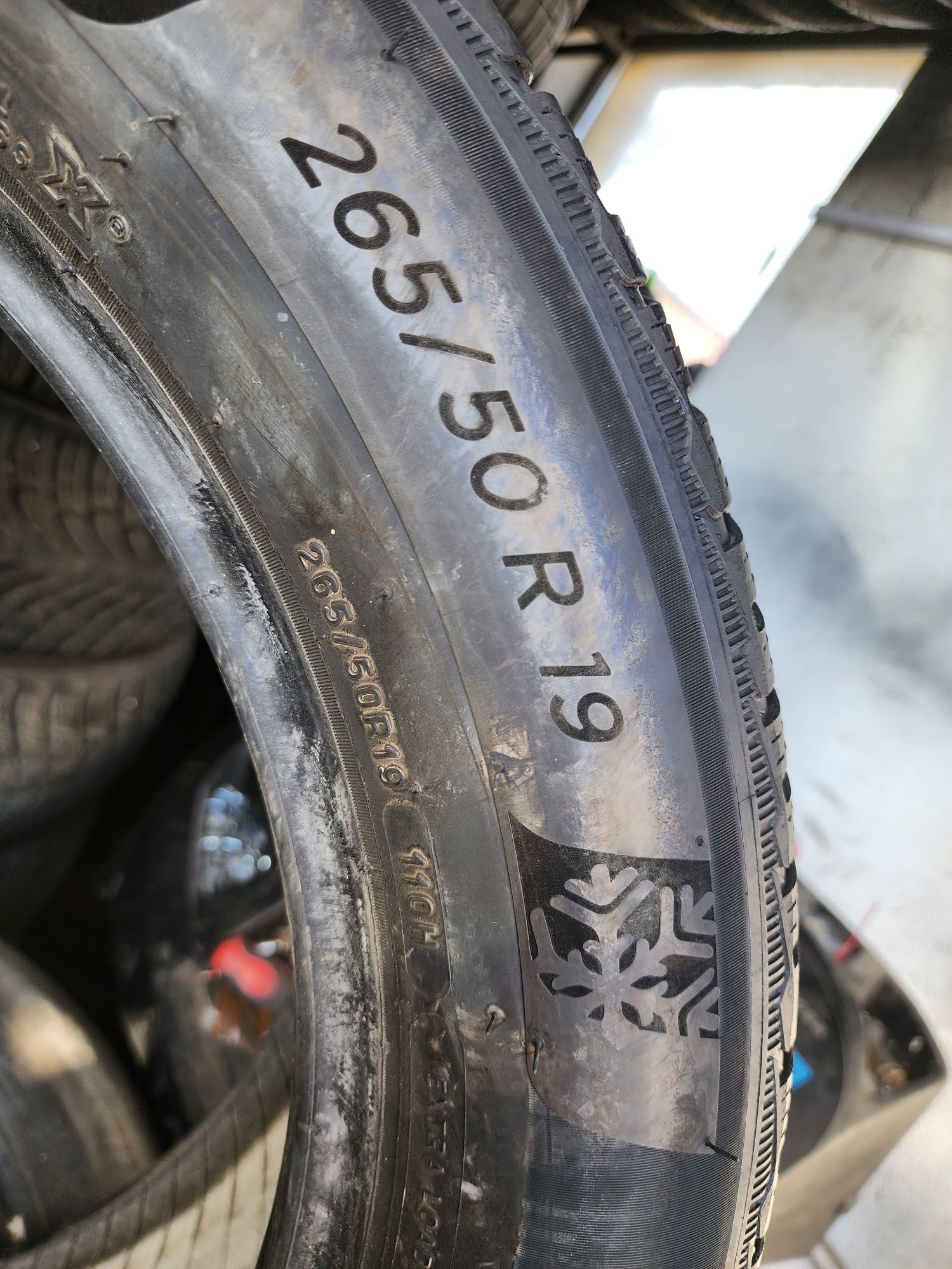 265 50 19 Michelin alpin 5 SUW runflat dot 2022
