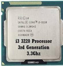 Procesor Pc Intel i3 3220 cu frecventa la 3,3 GHz, socket 1155,