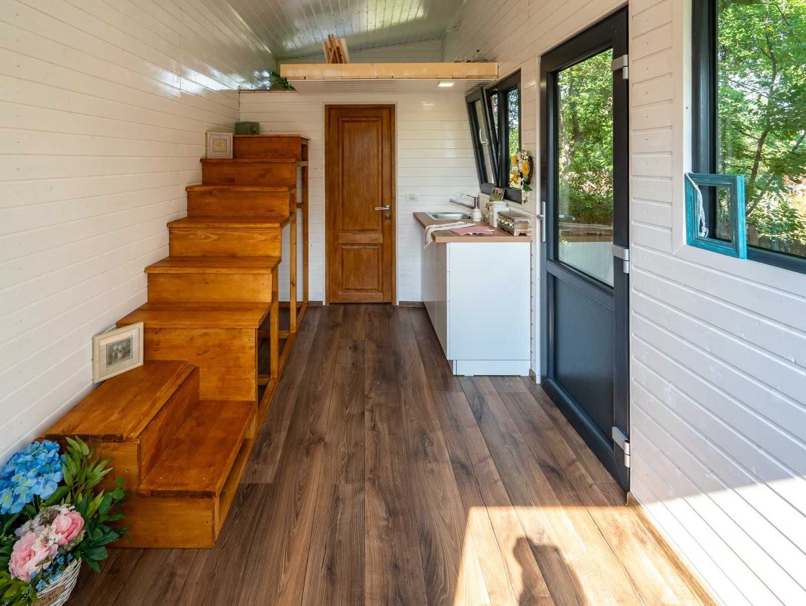 De vânzare: Casă mica pe roți (tiny house on wheels)