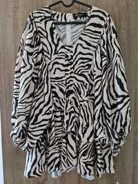 Rochie NOUA animal print TGH, marimea 34