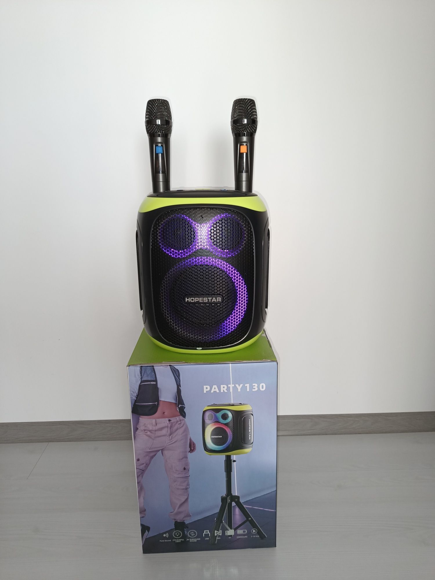 Vând boxa activa Hopestar Party 130 (120W)