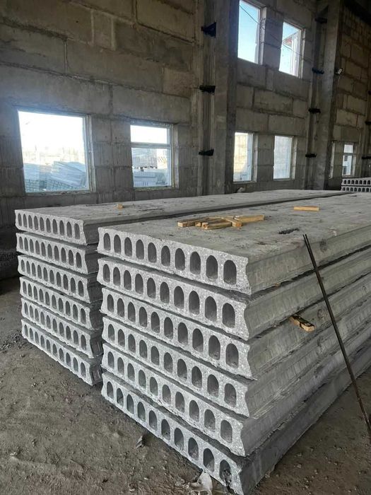 Заводские новые плиты перекрытия