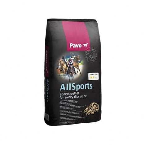 Pavo AllSports, 20 kg, Hrana uscata pentru cai, Peleti