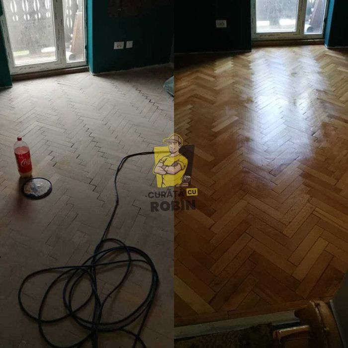 Raschetare parchet - Parchetar Oradea - Curăță cu Robin - Raschetez