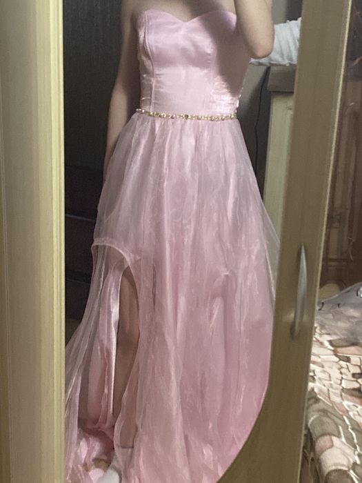 VAND rochie pentru ocazii speciale roz  lunga
