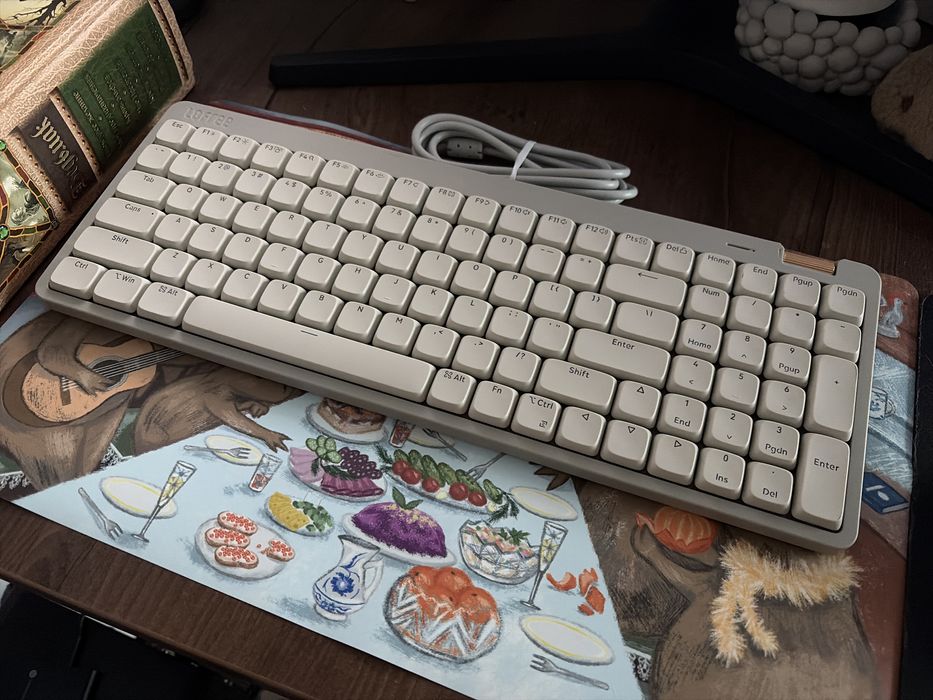 Клавиатура Lofree FLOW Lite 100 серая как новая