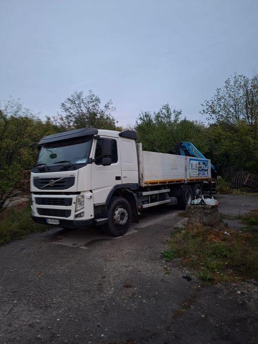 Camion cu macara Volvo ,schimb cu teren