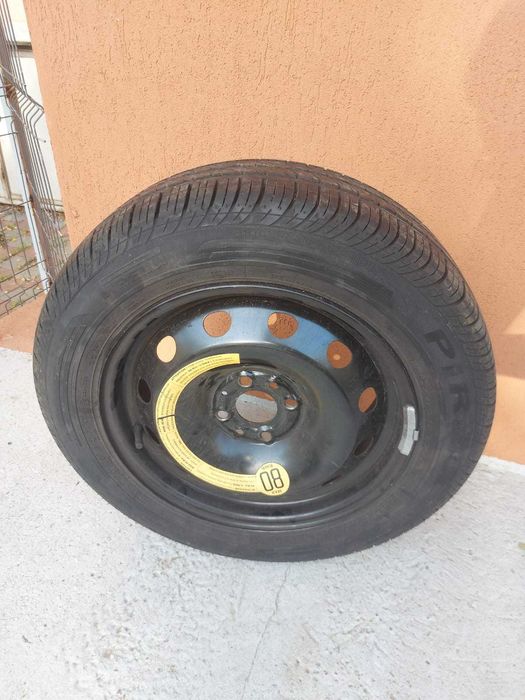 Jantă si cauciuc de rezerva 185/65 R15 88T Pirelli
