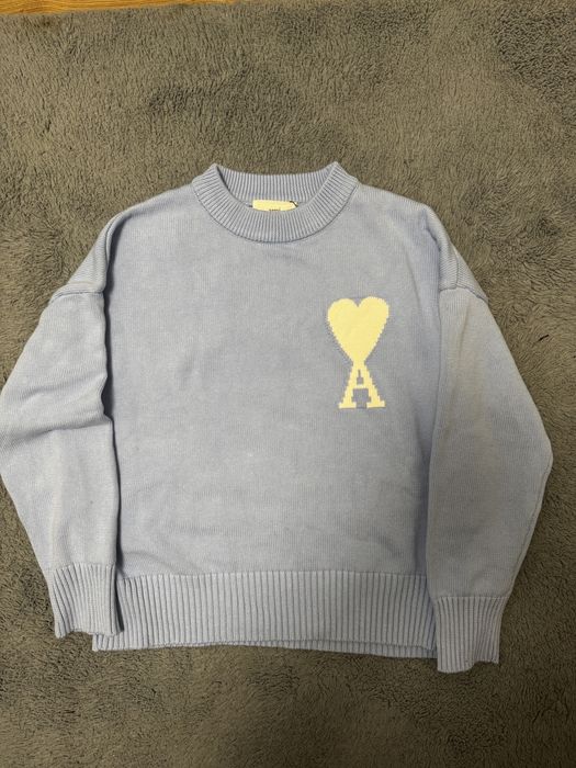 Pulover Ami Albastru Deschis (Sweater)