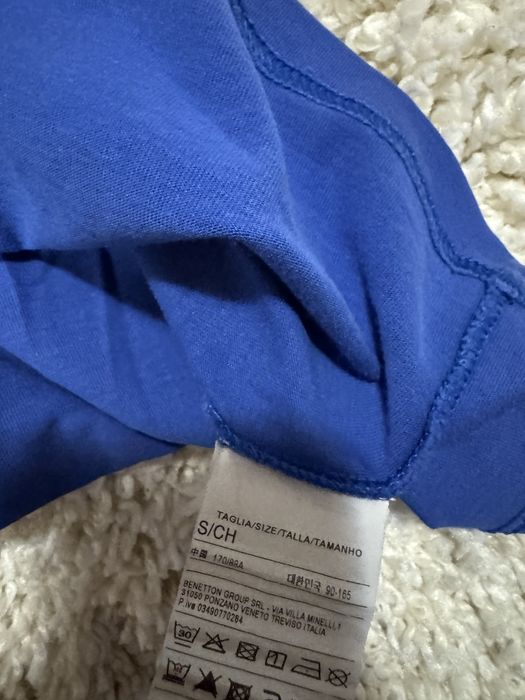 Tricou albastru United Colors of Benetton