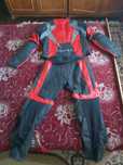 Costum moto Corax din piele 2 piese marimea 52