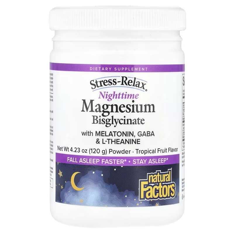 Natural Factors Magnesium Bisglycinate Бисглицинат магния цитрат magni
