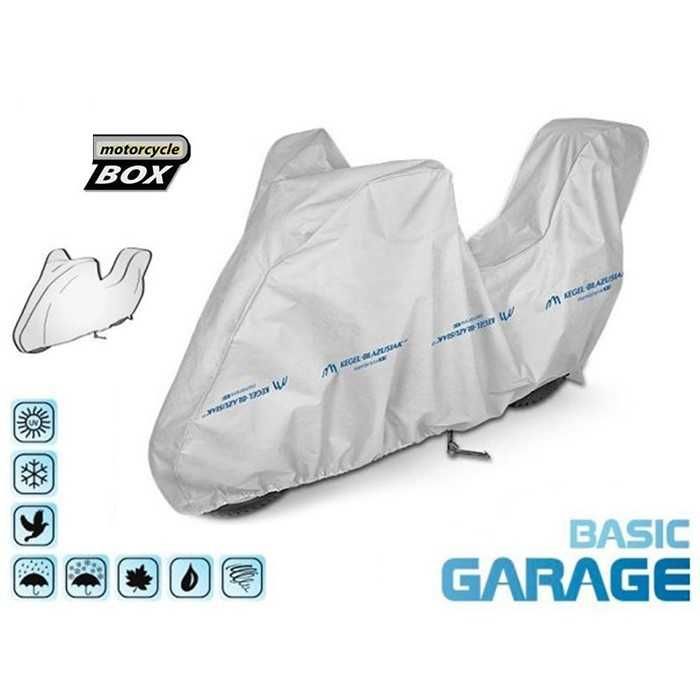 Покривало за мотор Automat, Kegel – Basic, Кутия, L и XL -size, Сив