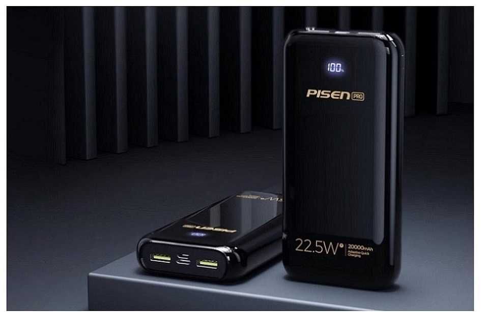 baterie externa powerbank 20000mA superfast charge 22,5w ,display