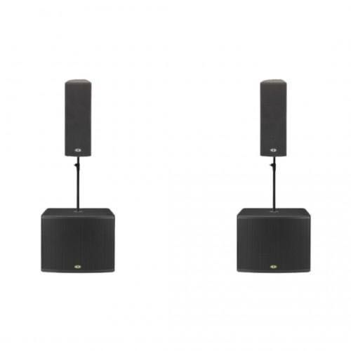Dynacord Mini 2xSubwoofer activ Dynacord PSD 218 + 2xDynacord VL212