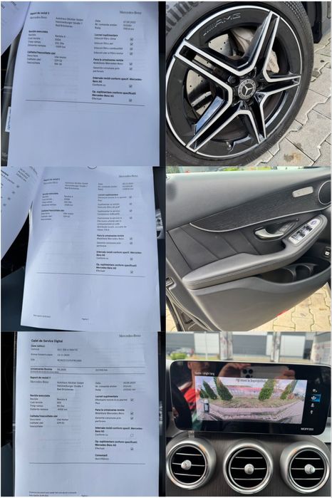 Mercedes GLC Coupe 300 D/2.0Diesel 245Cp/ Paket AMG 4Matic