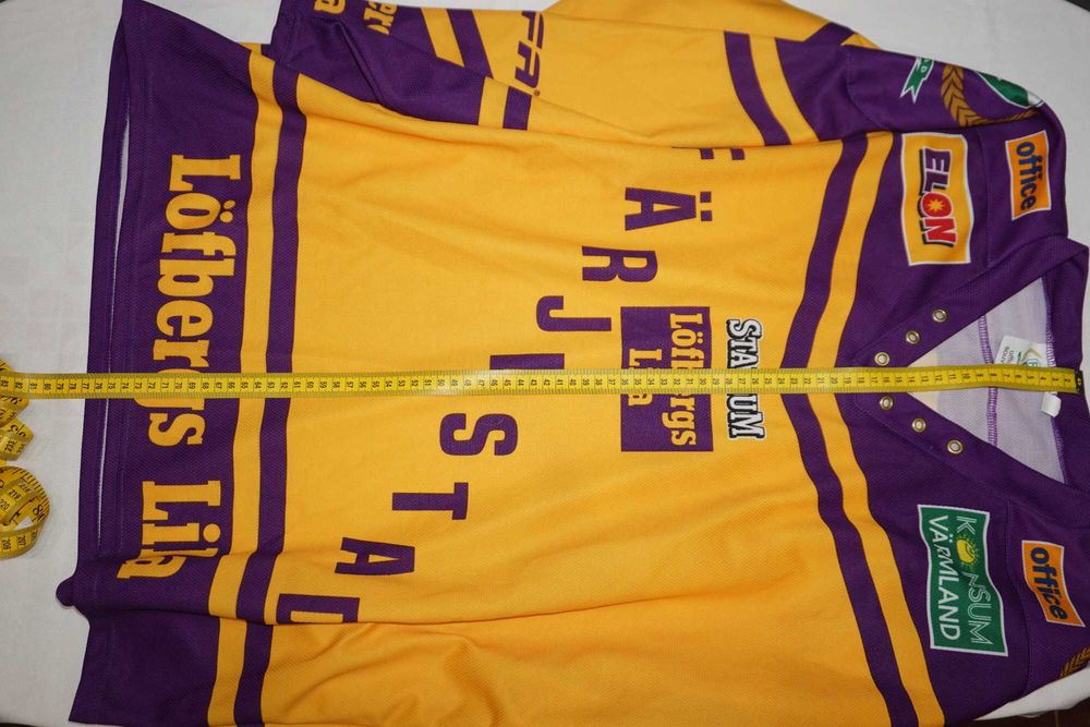 Оригинална Сувенирна Хокейна Блуза Hockey Jersey Farjestad BK 3XL/4XL