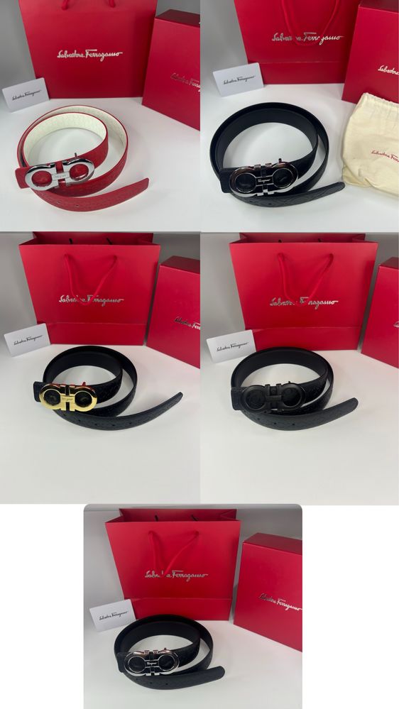 Curele Salvatore Ferragamo modele diferite