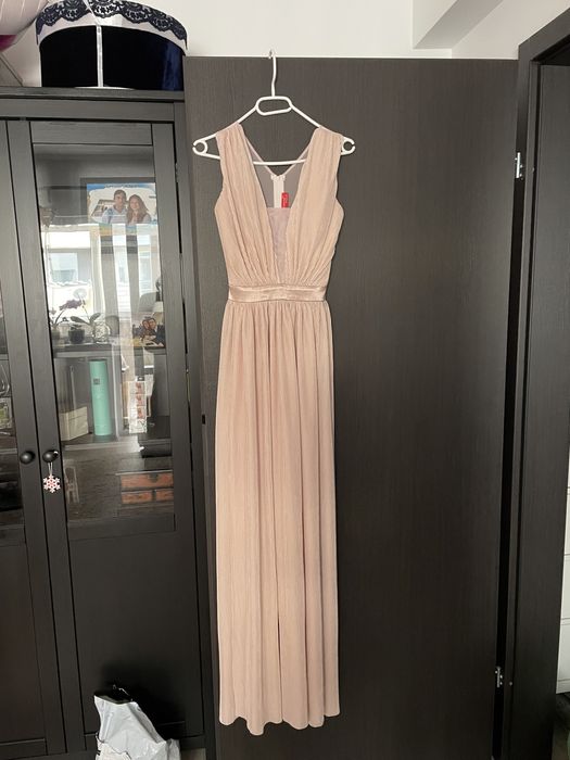 Rochie lunga sexy atmosphere 38 M roz somon