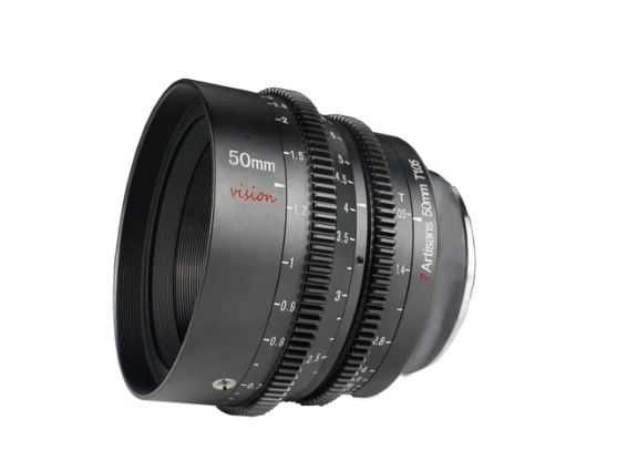 7Artisans 50mm T1.05 APS-C MF Cine Lens (MFT 4/3) + 4 фотофилтъра